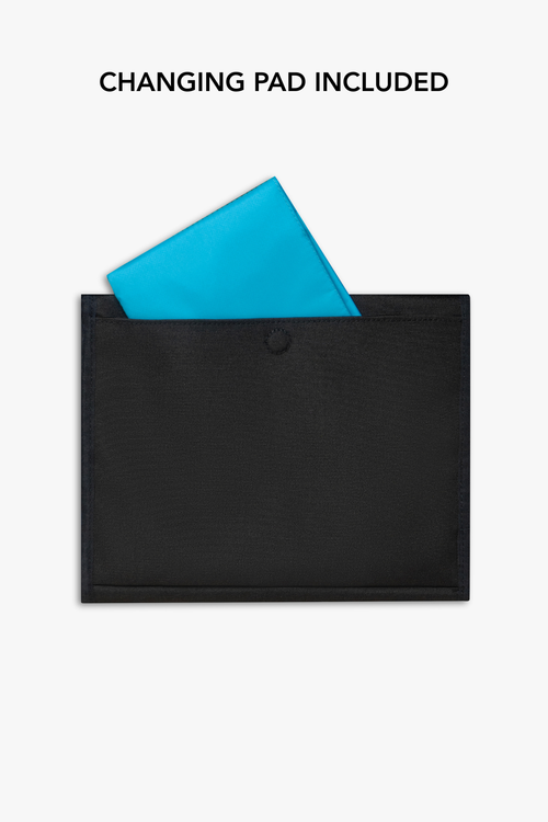 Everyday Diaper Backpack & Changing Wallet Bundle / Mid(dle of the)night Black