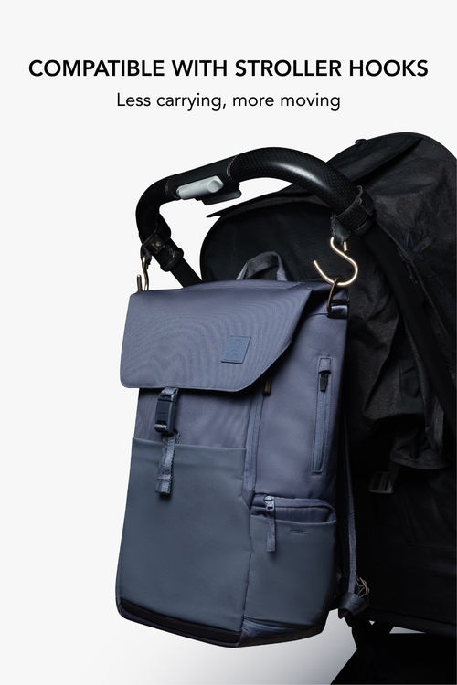 Everyday Diaper Backpack / Dusky Blue