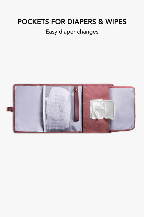 Diaper Backpack & Changing Wallet Bundle / Sundown Sienna