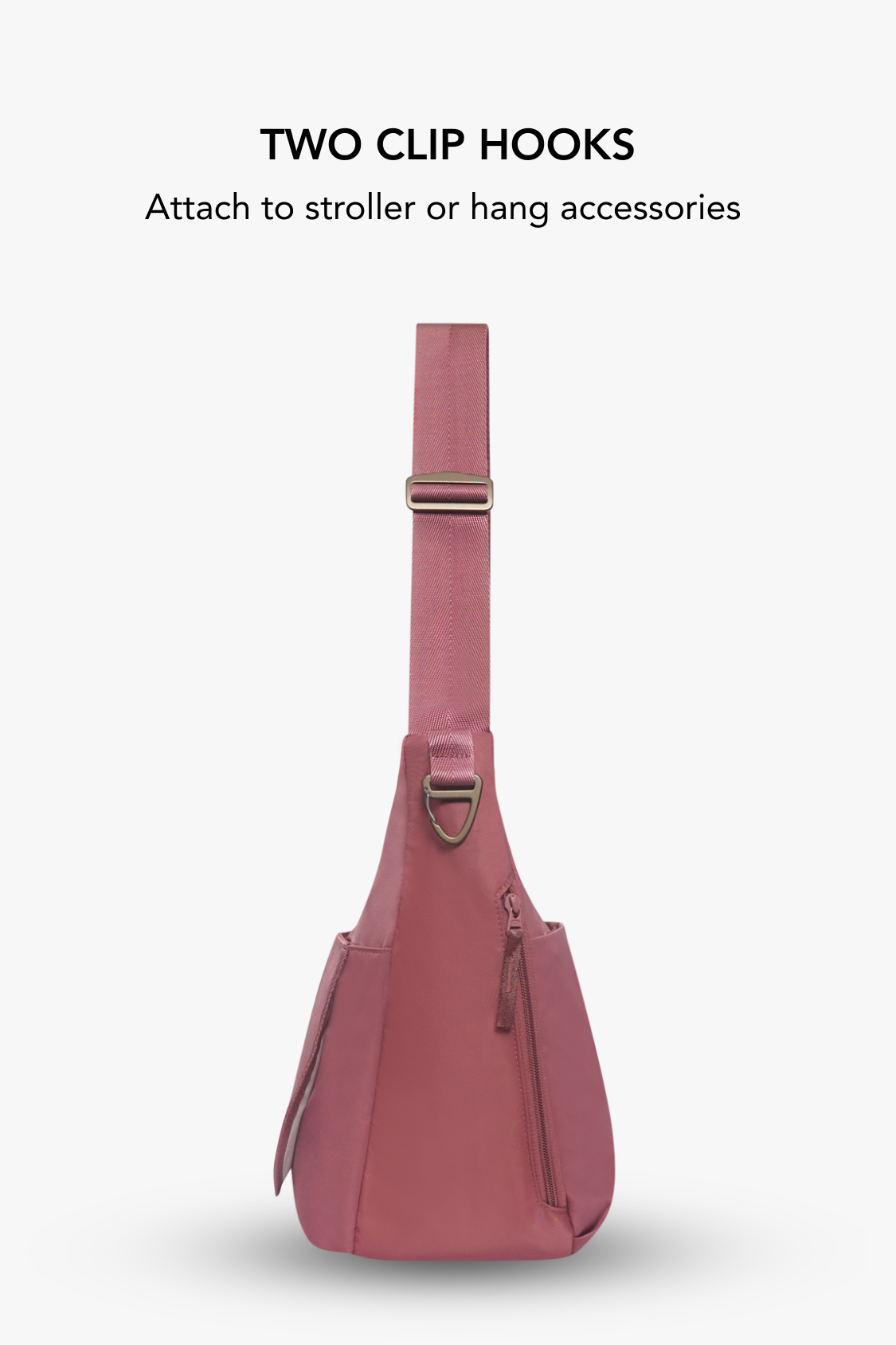 Roam Crossbody Diaper Bag / Sundown Sienna