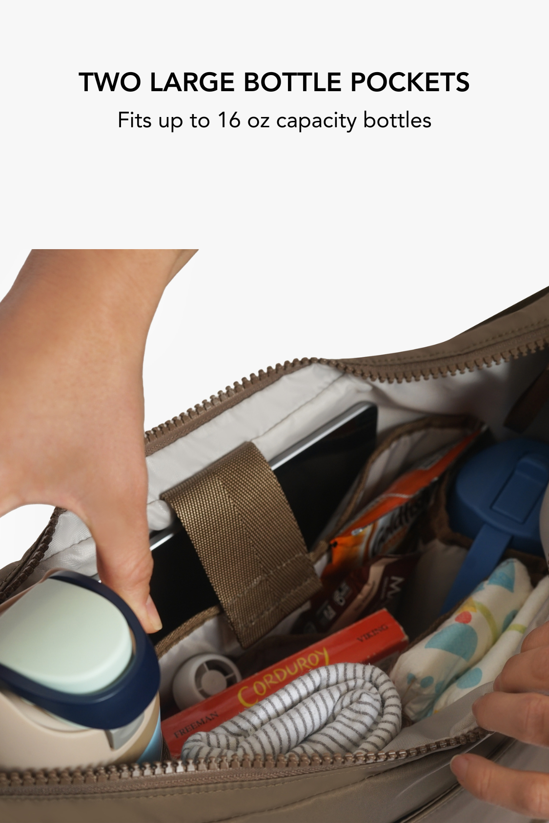 Roam Crossbody Diaper Bag / Wild Terra