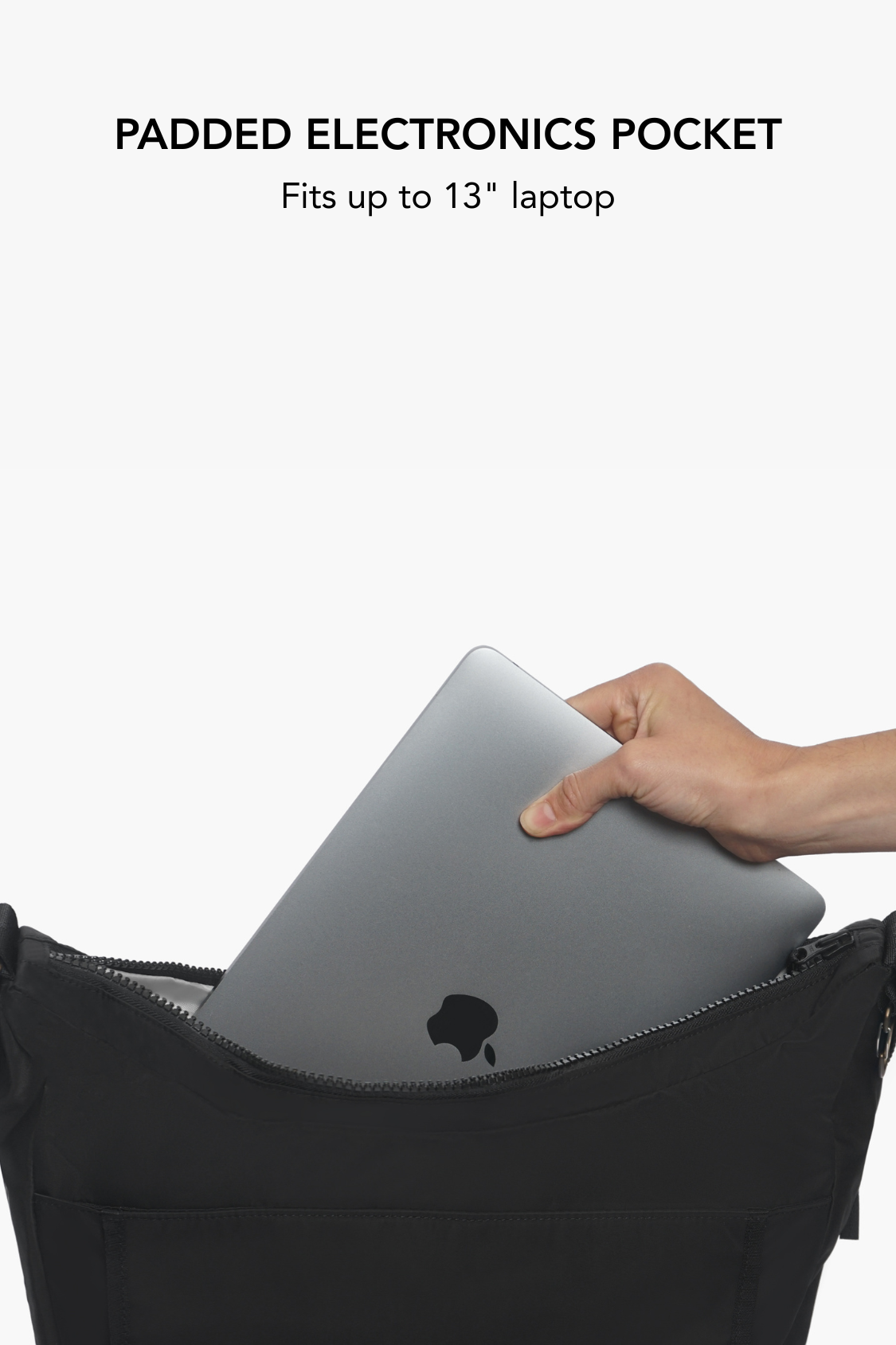 Roam Crossbody Diaper Bag / Mid(dle of the)night Black