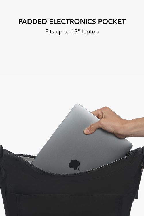 Roam Crossbody Diaper Bag / Mid(dle of the)night Black