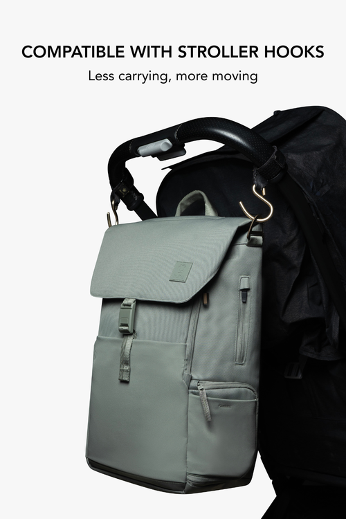 Everyday Diaper Backpack & Changing Wallet Bundle / Outdoorsy Sage