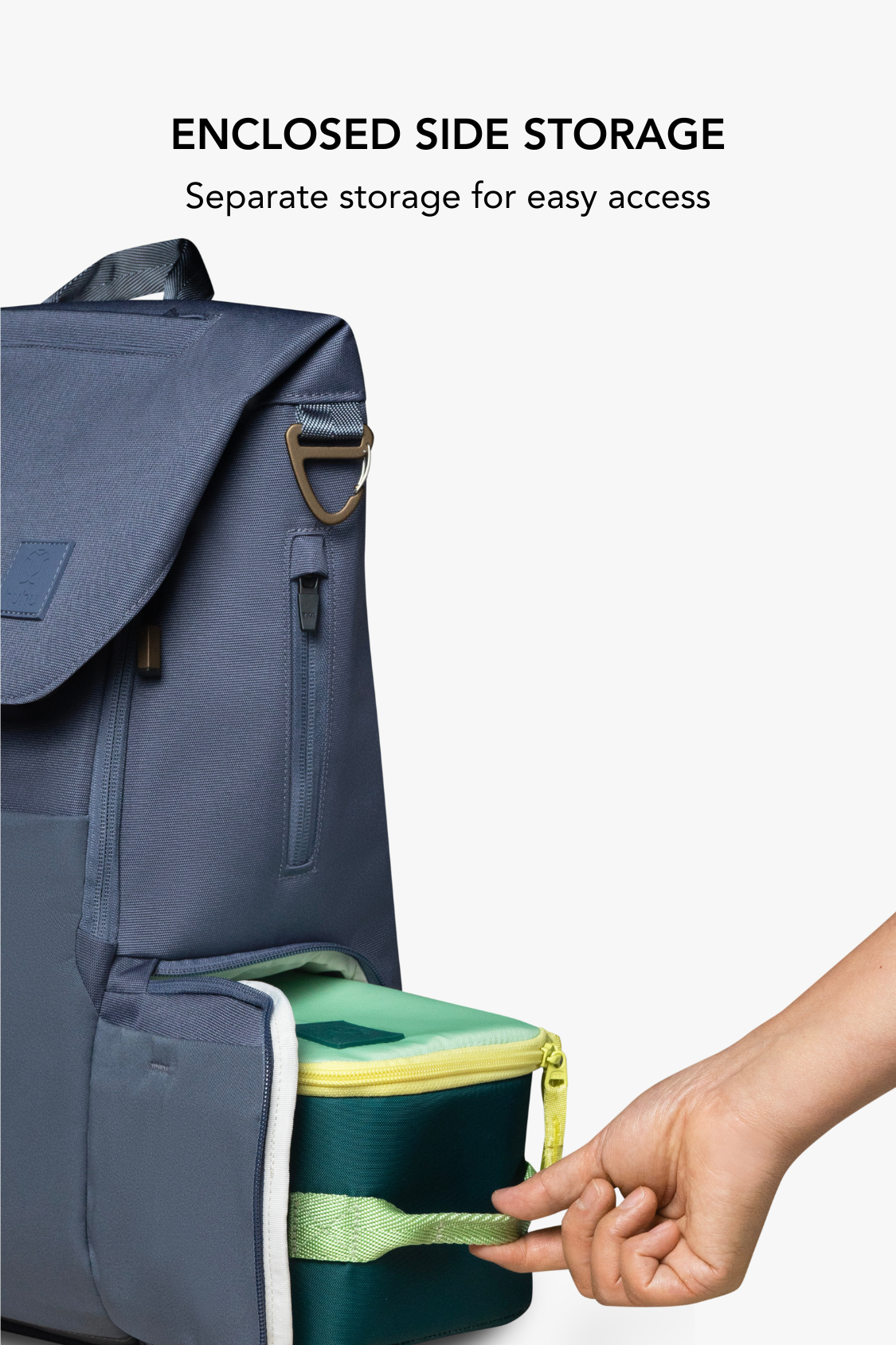 Everyday Diaper Backpack / Dusky Blue