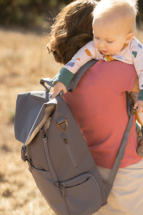 Everyday Diaper Backpack / Dusky Blue