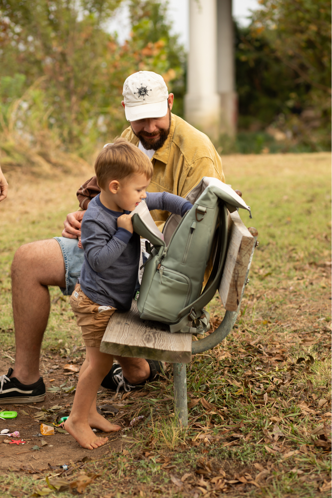Everyday Diaper Backpack / Outdoorsy Sage