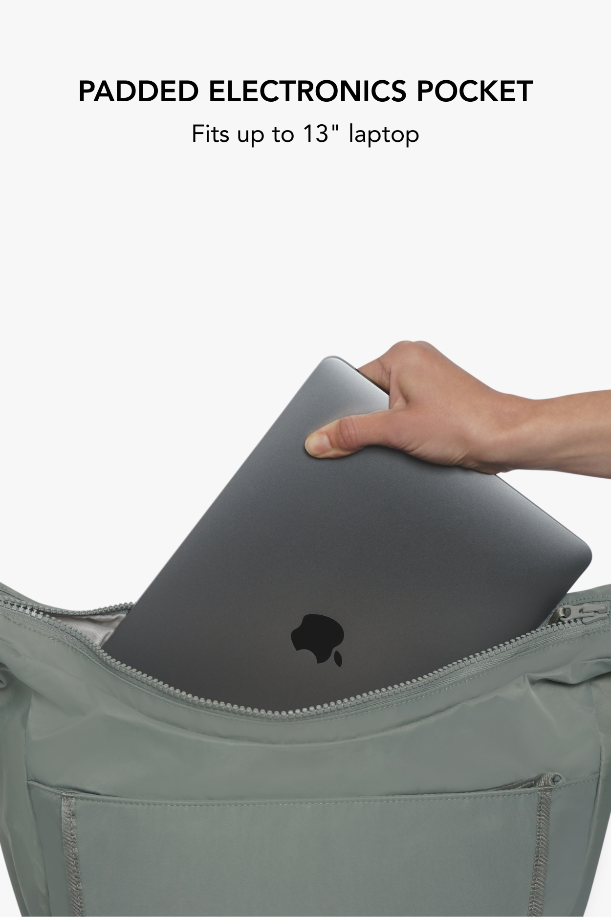 Roam Crossbody Diaper Bag / Outdoorsy Sage