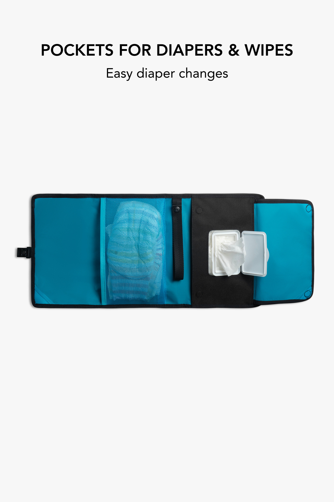 Go Anywhere Changing Wallet / Mid(le of the)night Black