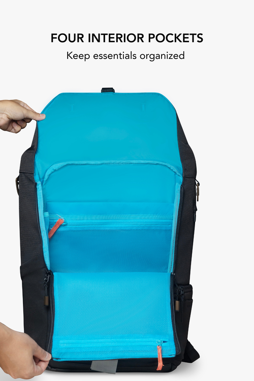 Everyday Diaper Backpack & Changing Wallet Bundle / Mid(dle of the)night Black