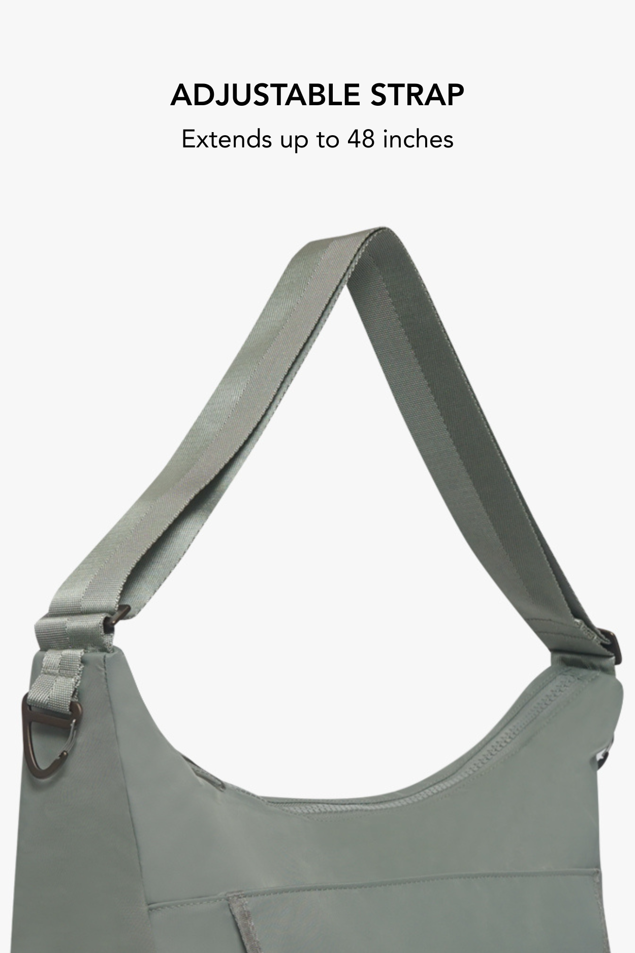 Roam Crossbody Diaper Bag / Outdoorsy Sage