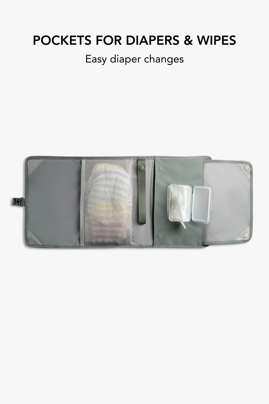 Go Anywhere Changing Wallet / Outdoorsy Sage