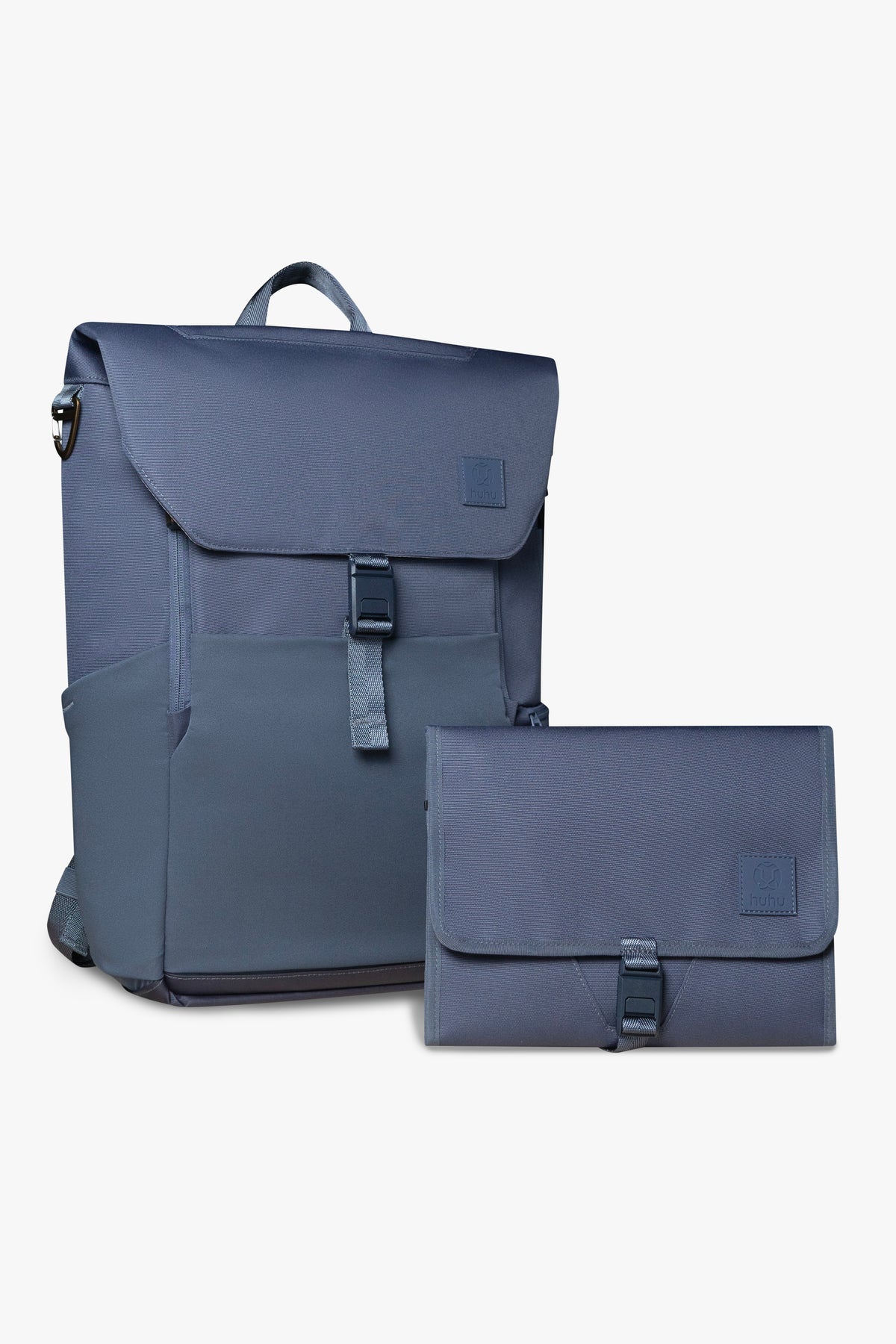 Diaper Backpack & Changing Wallet Bundle Dusky