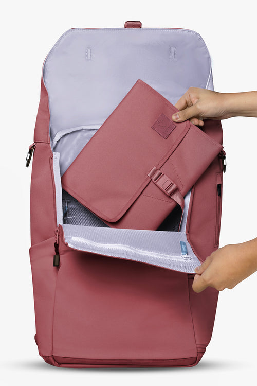 Everyday Diaper Backpack & Changing Wallet Bundle / Sundown Sienna