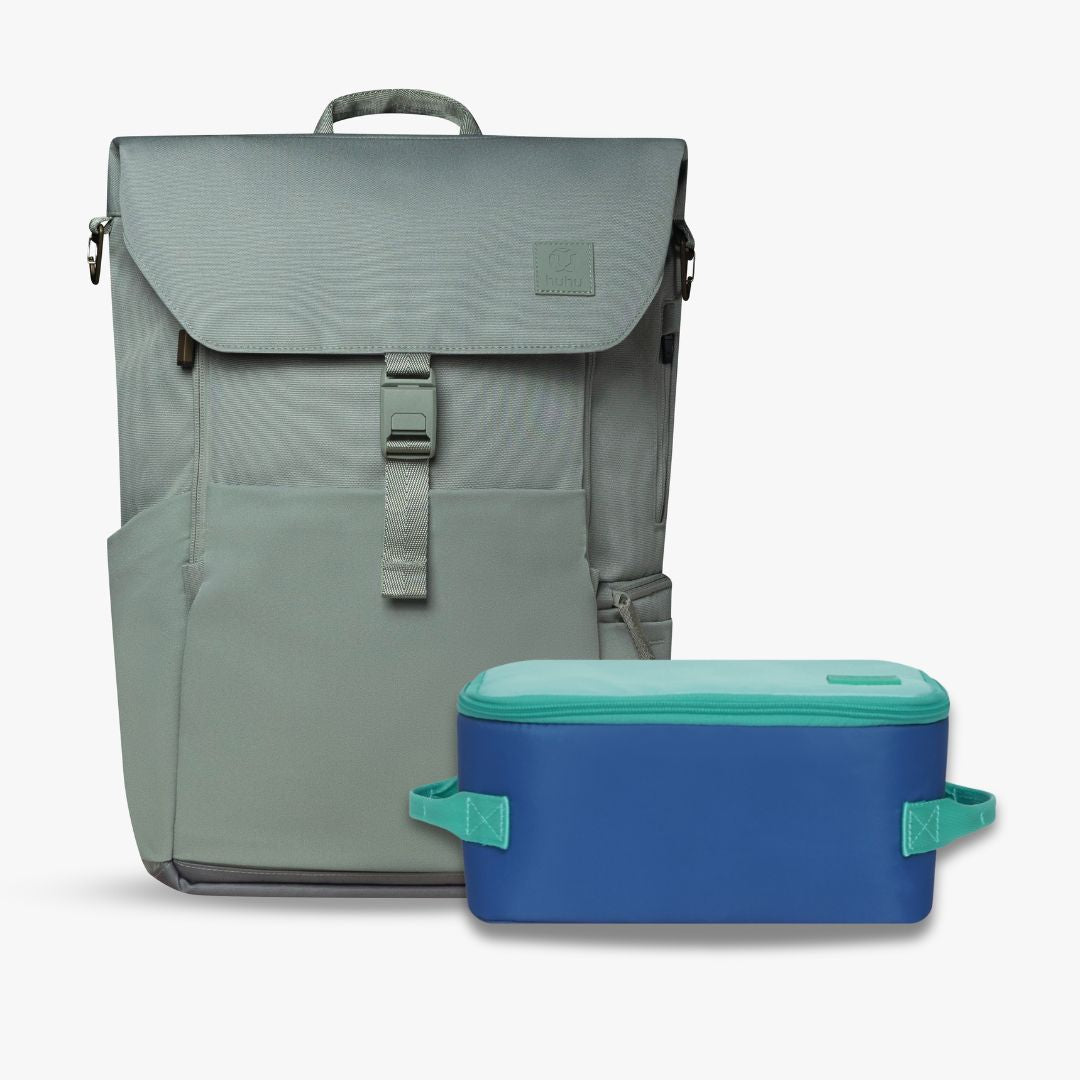 Everyday Diaper Backpack / Outdoorsy Sage – Huhu