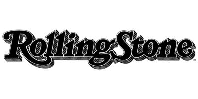black Rolling Stone publication logo against white background 