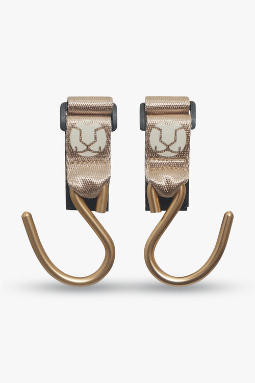 Essential Stroller Hooks / Daybreak Taupe