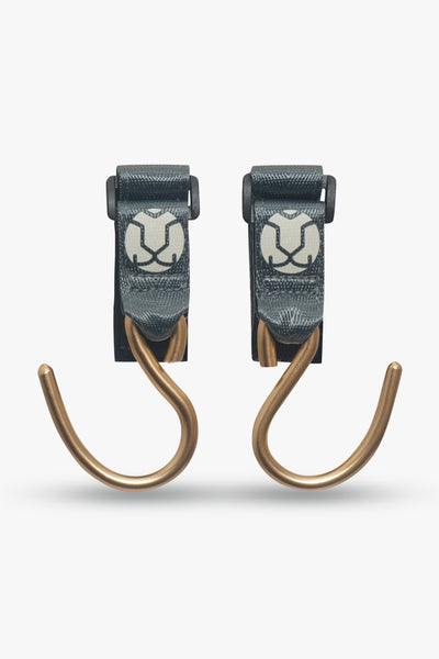 Essential Stroller Hooks / Dusky Blue