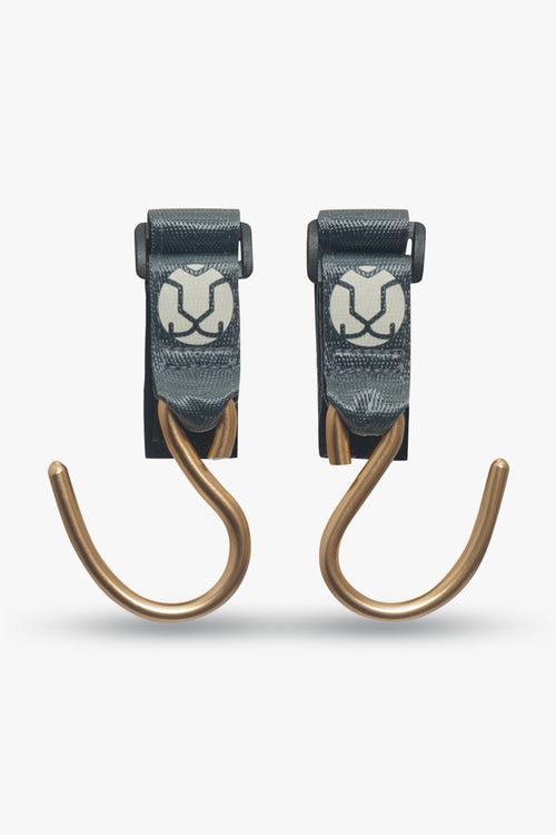 Essential Stroller Hooks / Dusky Blue